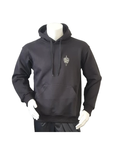 Lancer - Hoodie u/zip, SLESVIGSKE FODREGIMENT, Sort
