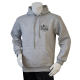 Lancer - Hoodie u/zip, JYDSKE DRAGONREGIMENT, Grå