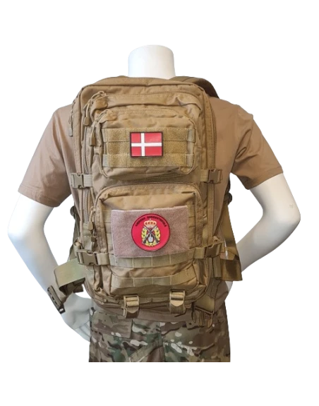 Rygsæk med Hærens Sergentskole-Patch, sæt