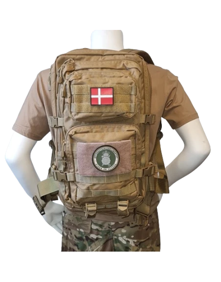 Rygsæk med Efterretningsregimentet-Patch, sæt