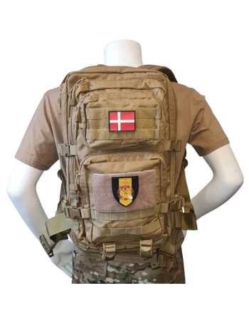 Rygsæk med Ingeniørregimentet-Patch, sæt