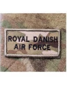 Royal Danish Air Force (Delt) ærmemærke, MultiCam på velcro