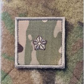 Rang Second lieutenant, MultiCam on Velcro