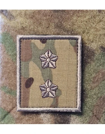 Feltgradstegn Premierløjtnant, MultiCam på Velcro