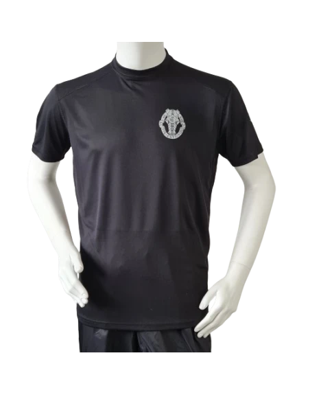 Lancer Løbetrøje med Gardehusarregimentet - reflekstryk, Sort