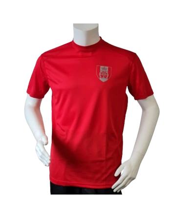 Lancer Løbetrøje med Trænregimentet - reflekstryk, Rød