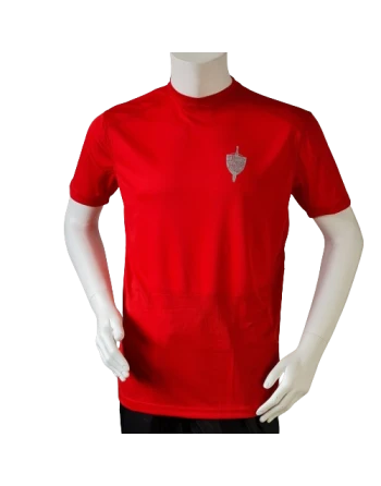 Lancer Løbetrøje med Slesvigske Fodregiment - reflekstryk, Rød