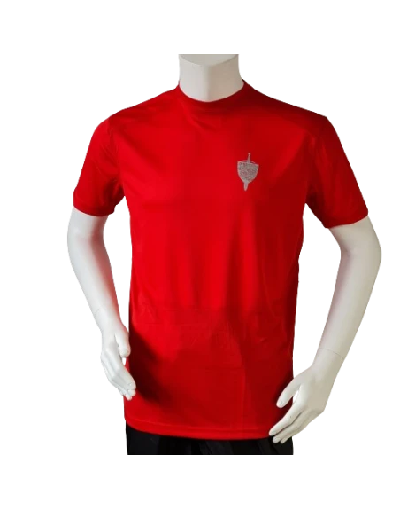 Lancer Løbetrøje med Slesvigske Fodregiment - reflekstryk, Rød