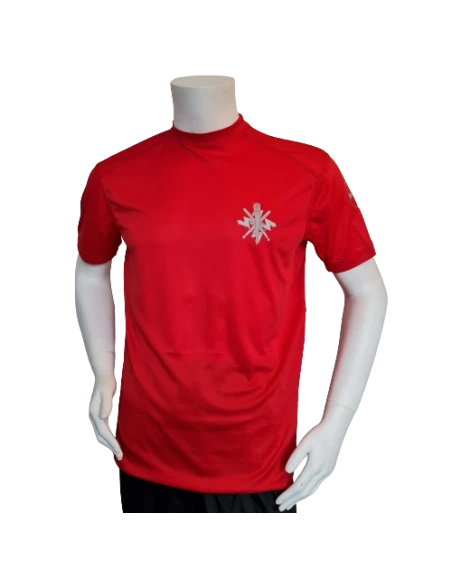 Lancer Løbetrøje med Føringsstøtteregimentet - reflekstryk, Rød