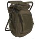MIL-TEC - Backpack with chair, Olive