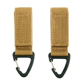 101 INC - PALS (MOLLE) Karabiner, 2 stk., Coyote