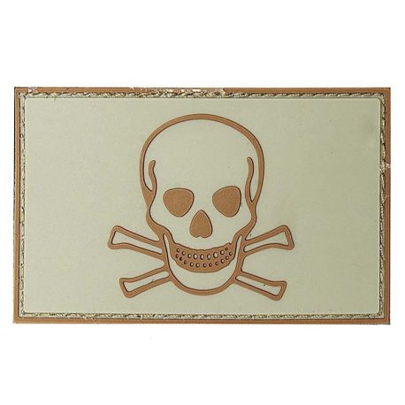 Skull and Bones, 3D PVC Patch