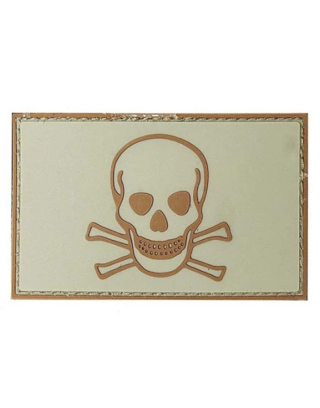 Skull and Bones, 3D PVC Patch