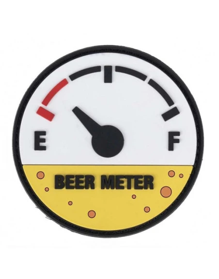 Beer-Meter, 3D PVC Patch
