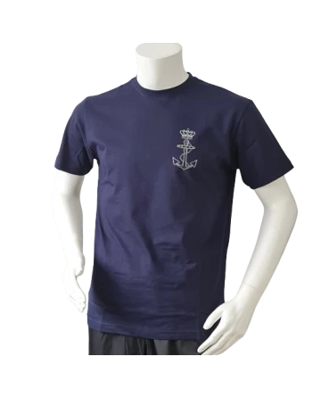 Lancer – T-shirt med Søværnets Enhedsmærke tryk på bryst, MTS-Khaki