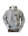 Lancer - Hoodie, med Fløjkompagniet-tryk på ryg, Grå