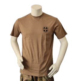 Lancer T-shirt med Hjemmeværnskompagni Horsens, tryk på bryst, MTS-Khaki