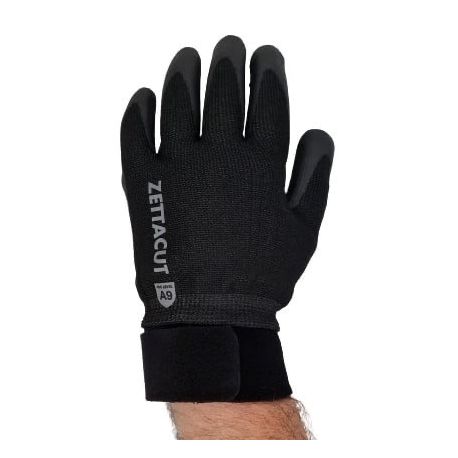 ZettaCut - Tactical Combat Gloves, 600 series (ANSI A7), Black