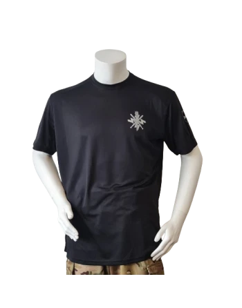 Lancer Løbetrøje med Føringsstøtteregiment - reflekstryk, Sort