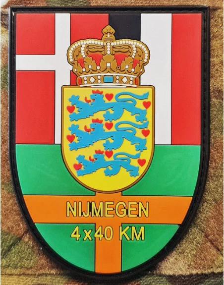 Nijmegen Marchen, PVC mærke på Velcro