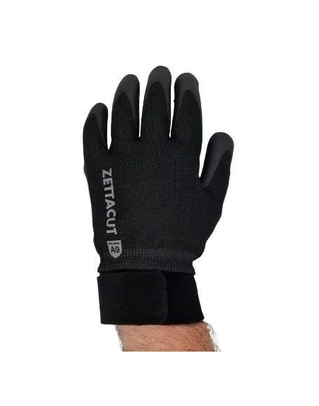 ZettaCut - Tactical Gloves, 600 series (ANSI A9), Black