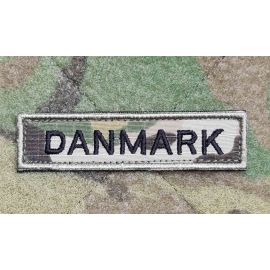 DANMARK - MultiCam/Sort på velcro