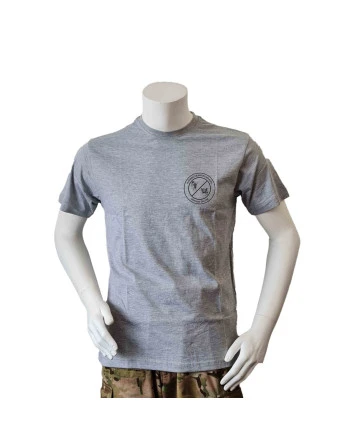 Lancer T-shirt, Grå med HVK Odense Dalum tryk på bryst