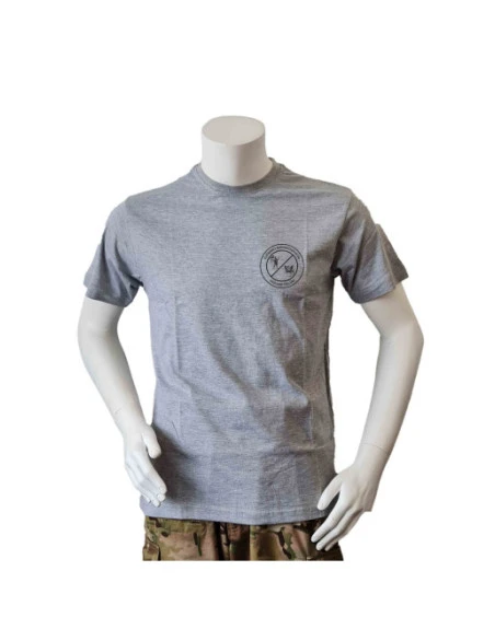 Lancer T-shirt, Grå med HVK Odense Dalum tryk på bryst