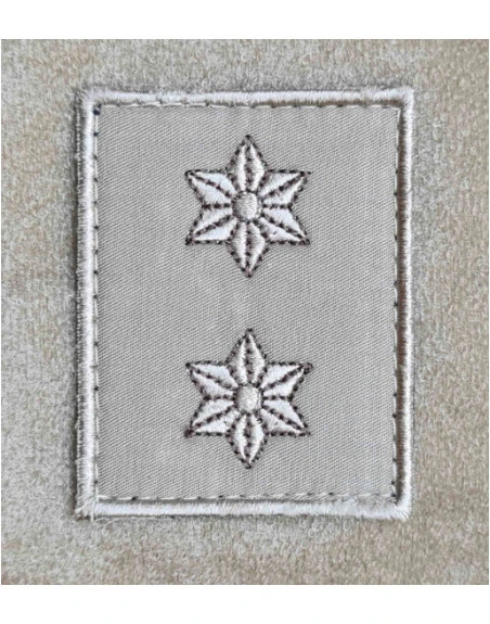 Feltgradstegn Oberstløjtnant, Khaki med velcro