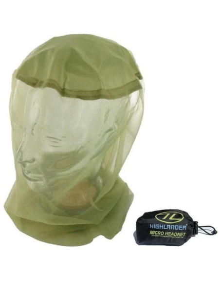 Highlander - Mosquito head net, olive