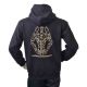 Lancer - Hoodie u/zip, Sort, GARDEHUSARREGIMENTET