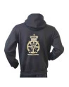 Lancer - Hoodie u/zip, TRÆNREGIMENTET, Sort