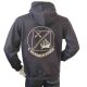 Lancer - Hoodie u/zip, 4. MARINEESKADRON, Sort