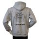 Lancer - Hoodie u/zip, LIVGARDEN, Grå