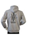 Lancer - Hoodie u/zip, FØRINGSSTØTTEREGIMENTET, Grå