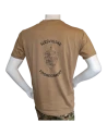 LANCER - T-shirt, MTS-Khaki m. Slesvigske Fodregiments Regimentsmærke