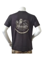 LANCER - T-shirt, Sort m. Jydske Dragonregiments Regimentsmærke
