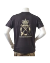 LANCER - T-shirt, Sort m. Ingeniørregimentets Regimentsmærke
