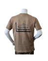 Lancer – T-shirt med Fløjkompagniets Enhedsmærke tryk på bryst, MTS-Khaki