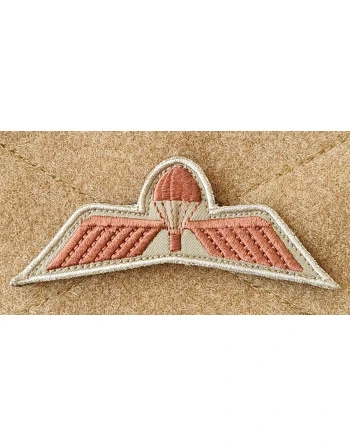 Dutch Parawing, on velcro, Brown/Khaki