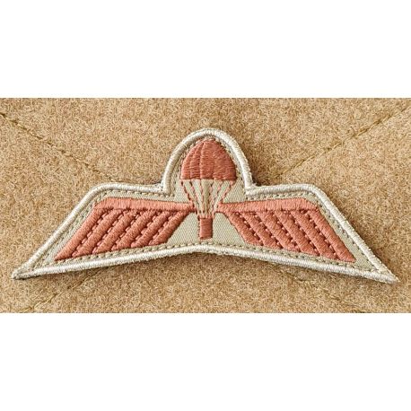 Dutch Parawing, on velcro, Brown/Khaki