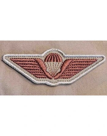 Danish Army Parawing, Brown/Khaki on velcro