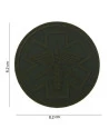 PATCH 3D PVC PARA MEDIC GREEN