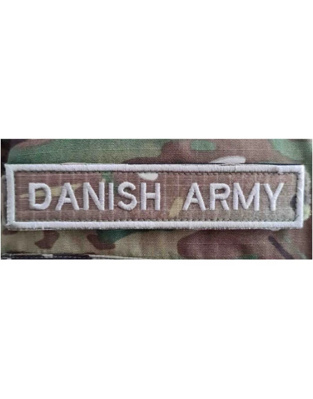 DANISH ARMY, MultiCam on Velcro