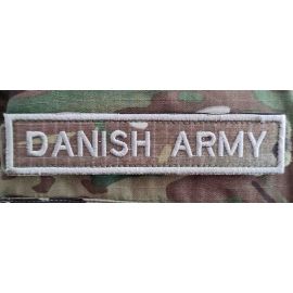 DANISH ARMY, MultiCam på Velcro