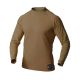 PFG - LONG SLEEVE MOCK TURTLE NECK SHIRT, MIDT WEIGHT