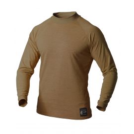 PFG - LONG SLEEVE MOCK TURTLE NECK SHIRT, MIDT WEIGHT