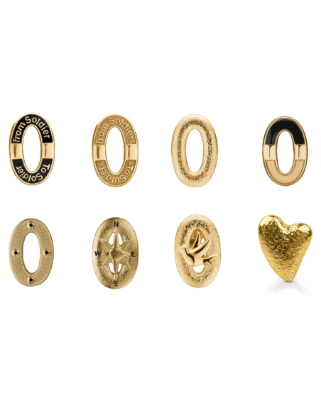 From Soldier To Soldier lås, Forgyldt