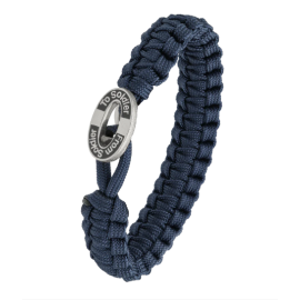 From Soldier To Soldier - Blue bracelet, black FSTS silver lock