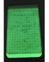 Modestone - Waterproof Taktisk Notebook with Glowpad, Leg pocket size